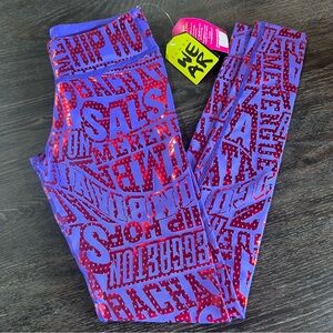 NWT Zumba Rhythms Long Leggings Size XSpicy (XSmall)